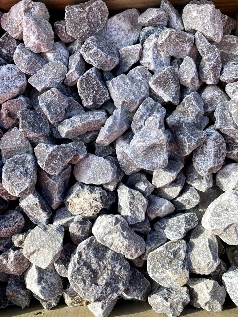 Dove Grey Limestone Chippings